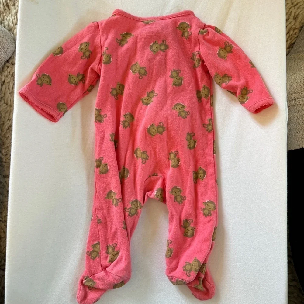 Footed Monkey Onesie